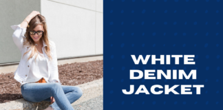 Wearing a Women’s White Denim Jacket Just Right! Wearing a womens white denim jacket just right