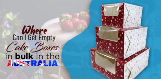 Where can I get empty Cake Boxes in bulk in Australia Where can I get empty cake boxes in bulk in the Australia