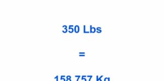 350 pounds in kg: Learn the ways to convert pounds into Kg! 350 pounds in kg