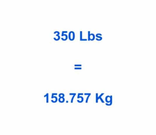 350 pounds in kg: Learn the ways to convert pounds into Kg! 350 pounds in kg