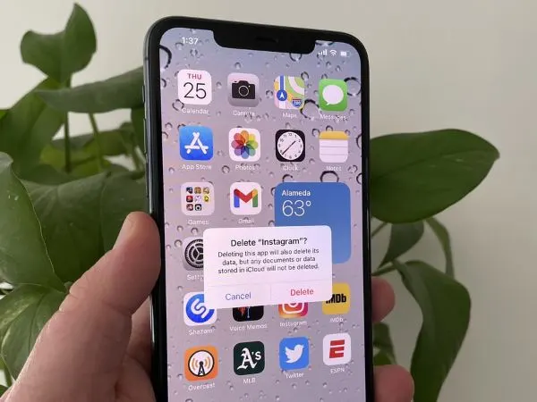Deleting Apps On IPhone
