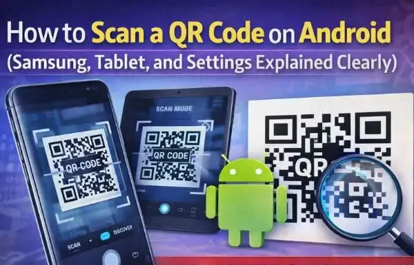 How Do You Scan a QR Code on Android? (Samsung, Tablet, and Settings Explained Clearly) How to Scan a QR Code on Android