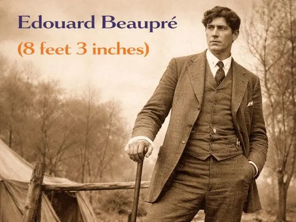 Edouard Beaupré (8 feet 3 inches)