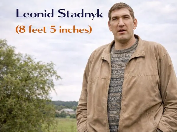Leonid Stadnyk (8 feet 5 inches)