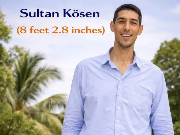 Sultan Kösen (8 feet 2.8 inches)