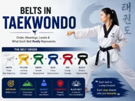 Belts in Taekwondo