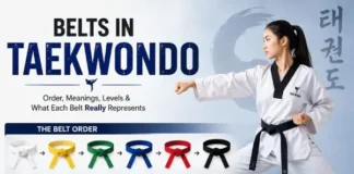Belts in Taekwondo: Order, Meanings, Levels & What Each Belt Really Represents Belts in Taekwondo