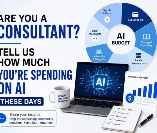 Are you a consultant? Tell us how much you’re spending on AI these days Are you a consultant? Tell us how much you're spending on AI these days